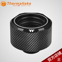 TtPacificC-ProG1 4PETG hard pipe special connector outer diameter 16mm Black (six combination pack)