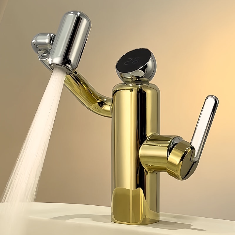 Smart Digital Display Faucet for Washbasin, Bathroom Machine, Basin Faucet, Bathroom Dopamine Basin Faucet, Hot and Cold Smart Digital Display Faucet for Washbasin, Bathroom Machine, Basin Faucet, Bathroom Dopamine Basin Faucet, Hot and Cold