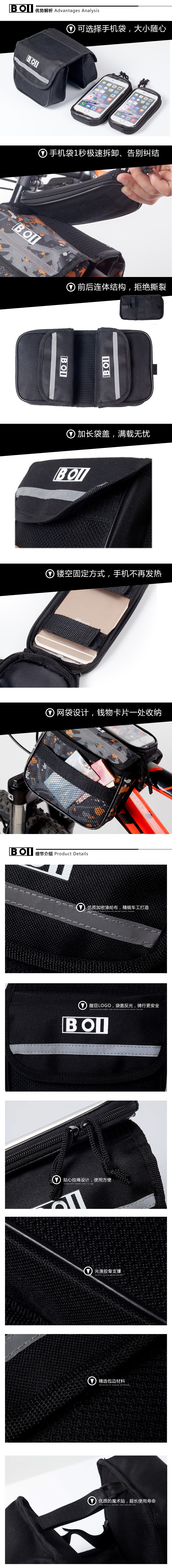 Sacoche pour vélo mixte - Ref 2213498 Image 25