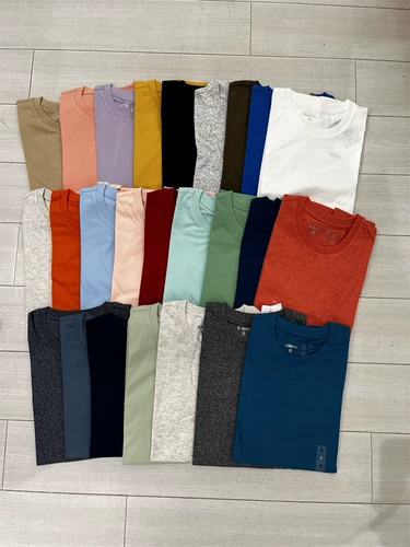 Модная однотонная антибактериальная хлопковая футболка, короткий рукав, с рукавом