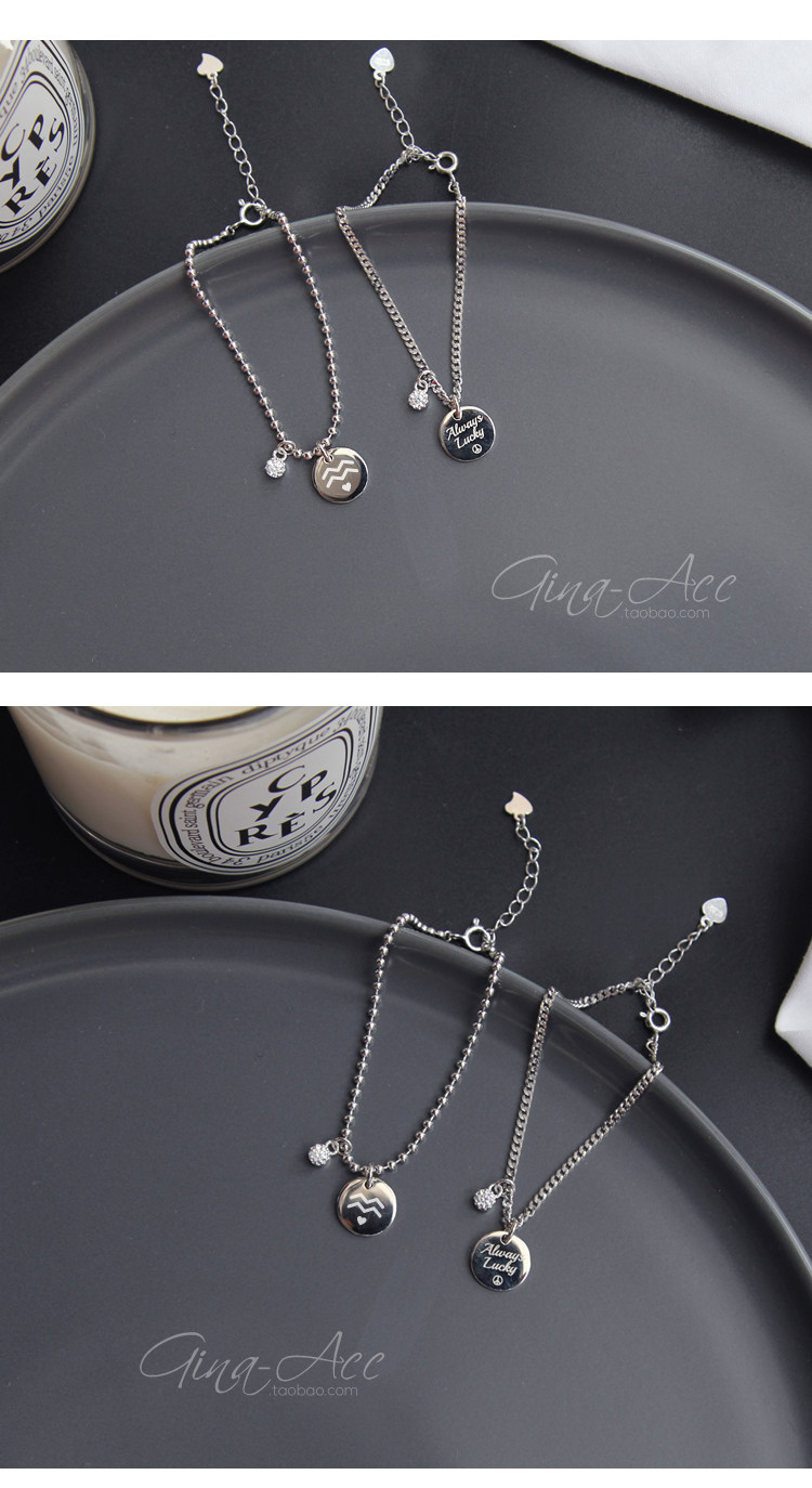 Bracelet de cheville Femme OTHER   en Argenterie - Ref 3104611 Image 10