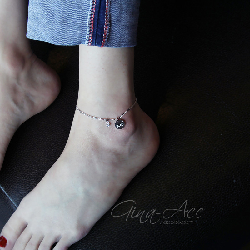 Bracelet de cheville Femme OTHER   en Argenterie - Ref 3104611 Image 4