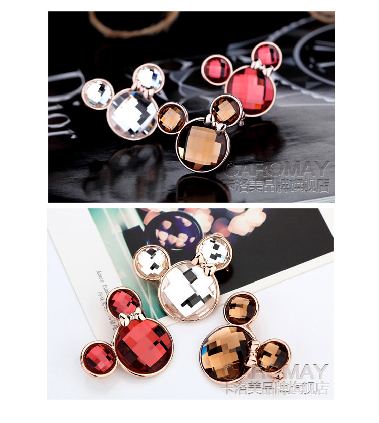 Broche femme CAROMAY en cristal artificiel - Ref 1172793 Image 31