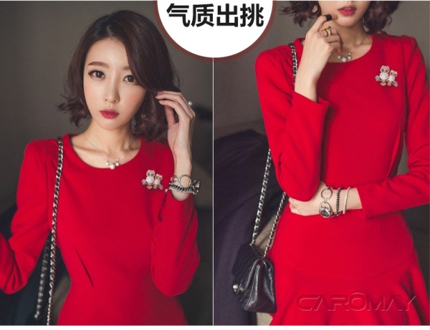 Trang sức Caroline Cú nhân tạo mắt mèo trâm cài trâm nữ thời trang Hàn Quốc áo len pin khóa phụ kiện - Trâm cài cai ao