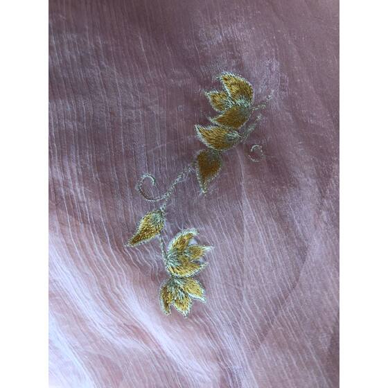 绣补汉服戏服演出服婚纱摄影服装唐装真丝蕾丝纱面破洞无痕缝修补