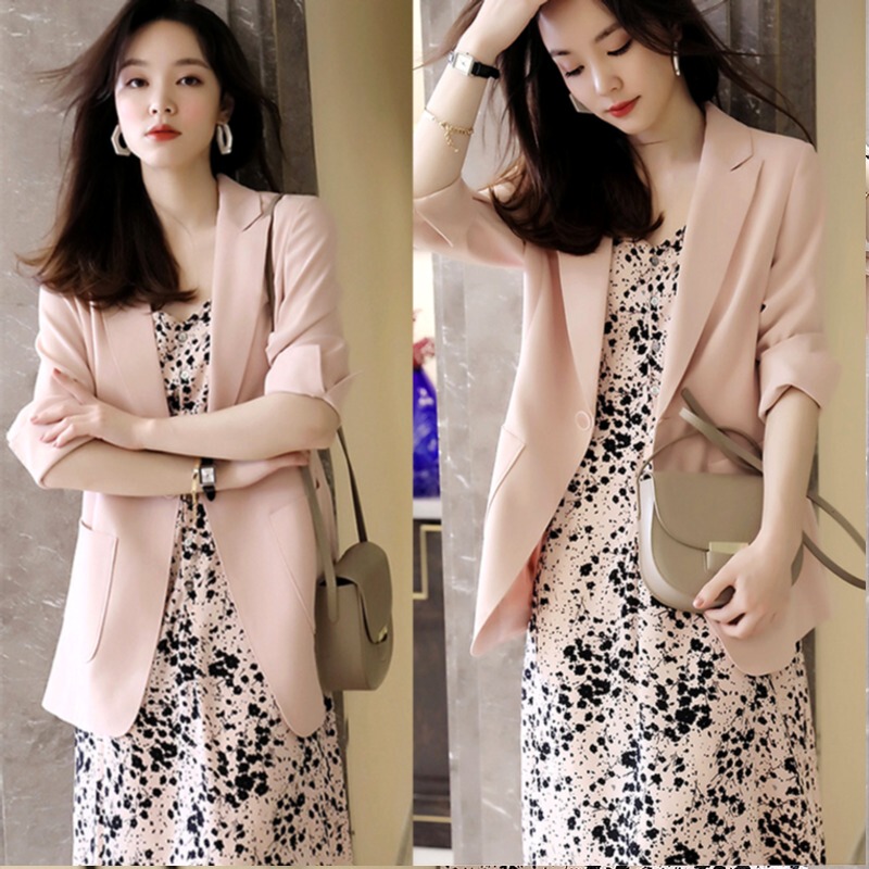 Plus Size Women's New 2025 Thin Suit Summer Gentle Style Dress Two-Piece Set for Fat Women, Slimming and Covering Body Shape Set Plus Size Women's New 2025 Thin Suit Summer Gentle Style Dress Two-Piece Set for Fat Women, Slimming and Covering Body Shape Set