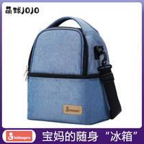 Cadipa Back Milk Pack Back Milk Equipped Refrigerated Portable Work Thermos Bag Blue Ice Storage Milk Ice Pack Breast Milk Preservation