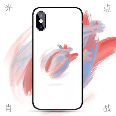 Xiao Zan New Song light spot mobile phone Protective case oppoa5 for oppor9 r11 r15 r17pro hand-painted Lotus ace