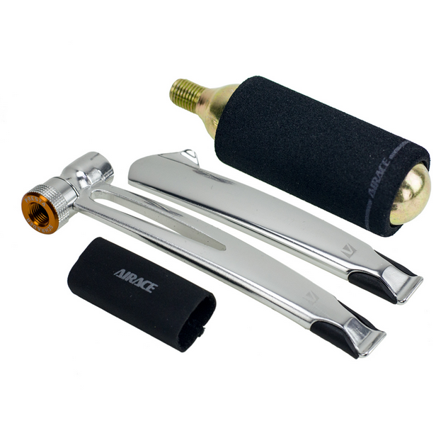 Adriatic de AIRACE AC-05S CO2 portable mini bike inflator CO2 inflatable mouth gas cylinder