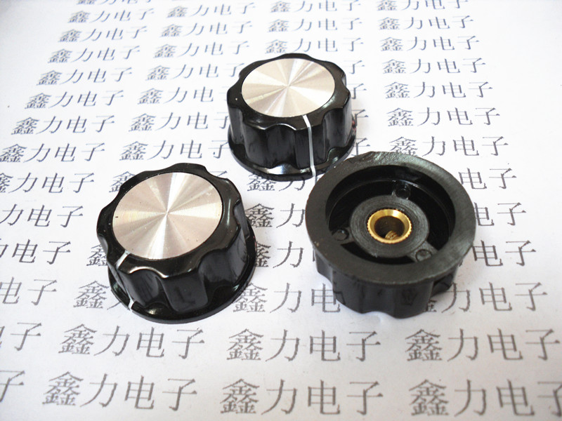 A04 Gum Wood Knob A-4 Knob Cap Potentiometers Cap Potentiometers Knob 6mm 6 4mm Copper pieces