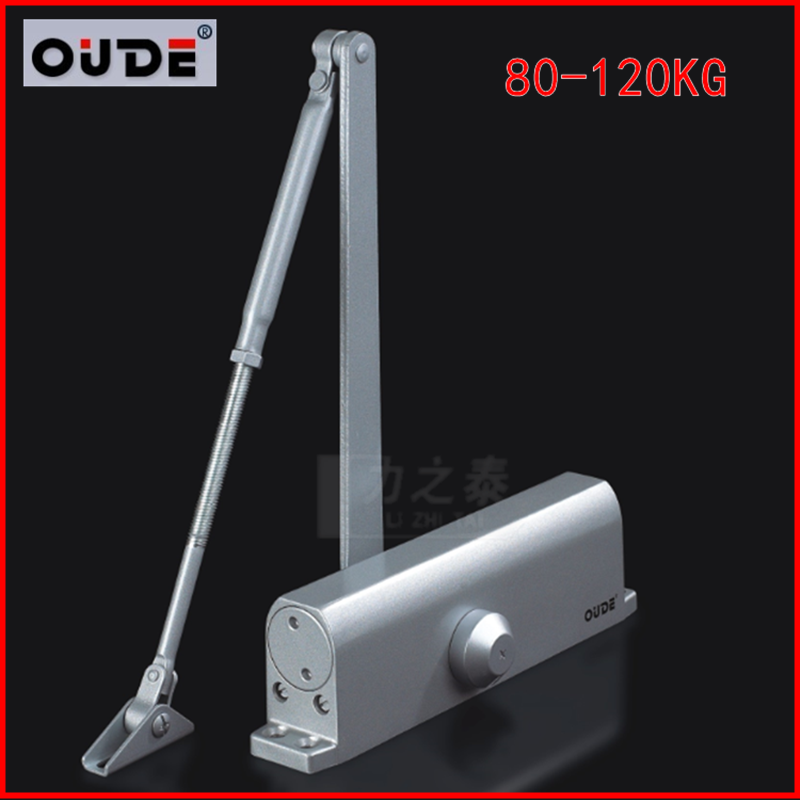 OUDE door closer Automatic hydraulic buffer antifreeze door closer Household outdoor iron door Heavy duty 120kg King size