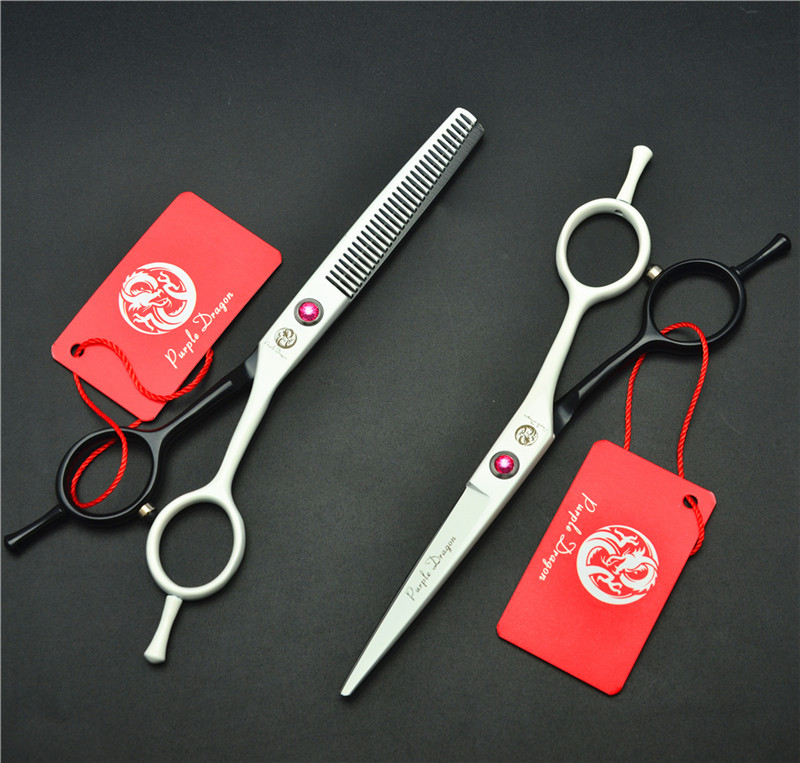 Zilong 5 5 inch color A-word hairdressing scissors children's hairdressing scissors flat cut bangs teeth hair trimming thinning set