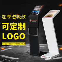 4s store parameter brand car data display rack water brand price tag vertical standing sign guide plate