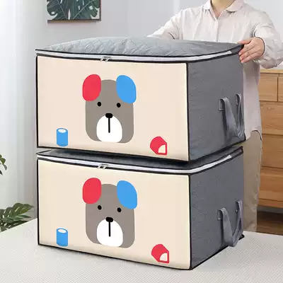 Locker for clothes, quilt storage bag, thick and durable non-woven cloth bag, can hold large capacity