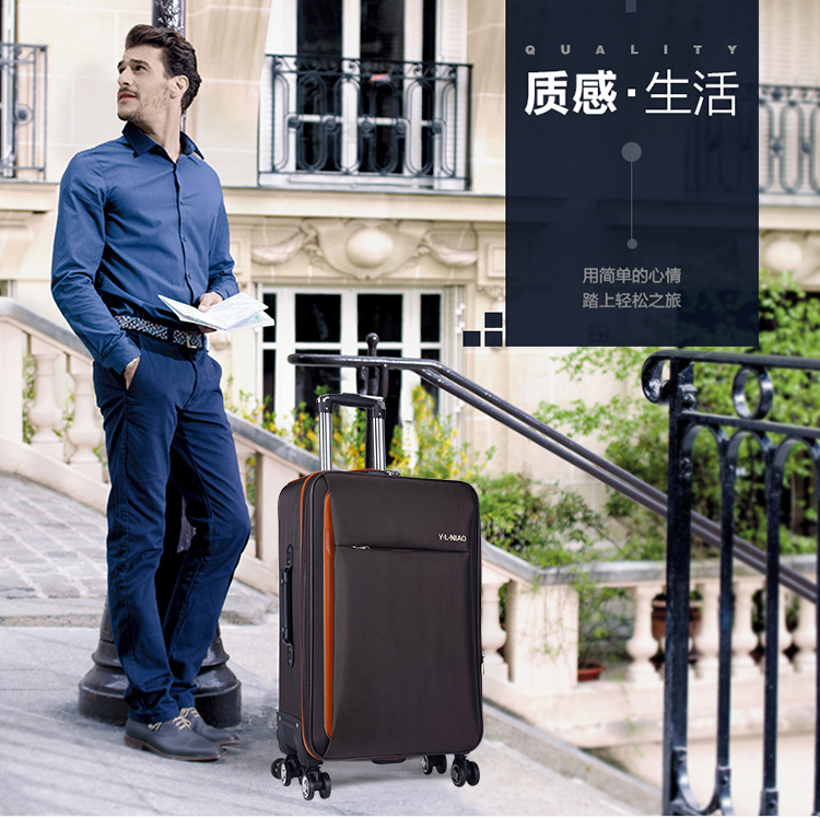 Trường hợp du lịch bánh xe vạn năng 24 inch nam kéo hộp xe đẩy 20 inch tay hộp nữ khóa hành lý hộp 26 inch balo du lịch