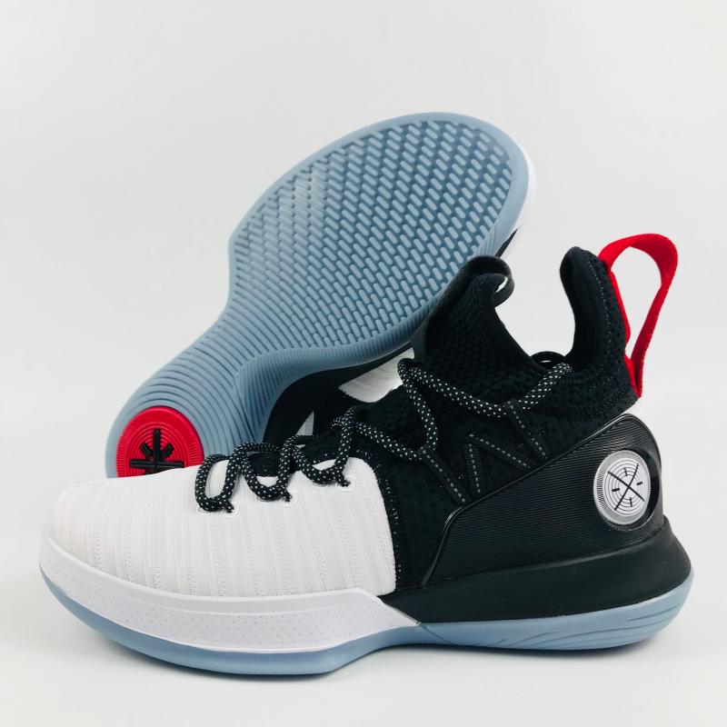 Spot Li Ning 2019 sonic speed 6 đội mới vẫn 6 giày thi đấu bóng rổ chuyên nghiệp Giáng sinh ABAN027 / ABAP005 giày bóng rổ anta