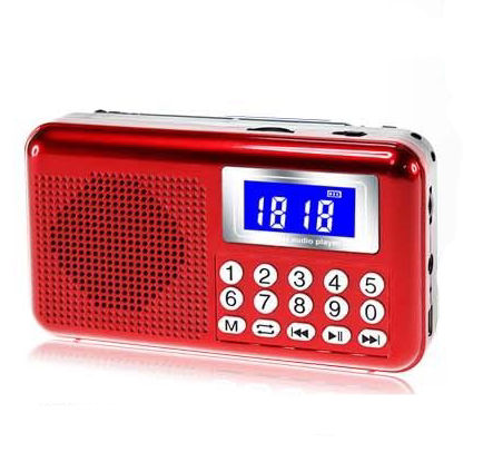 Elderly radio card speaker singing machine mini outdoor portable MP3 music player