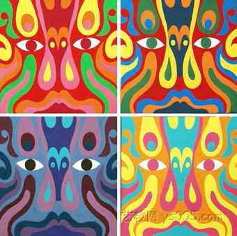 Colours constitute the joy and lament colours constitute the homework composition-Taobao