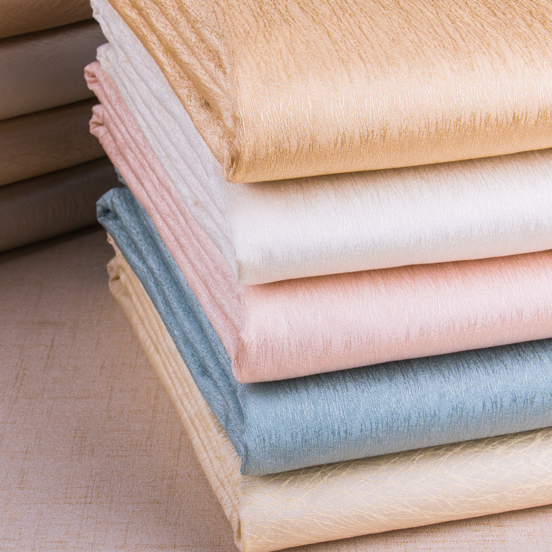 Silk plain stripes modern minimalist bedroom seamless wall cloth solid color strip living room background wall non-woven wall cloth