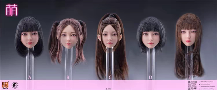 現貨i8TOYS小萌MANDY 1/6可動眼頭雕I8-H004 A/B/C/D/E-淘寶Taobao | 天