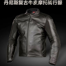 Dennis razon motorcycle casual retro riding leather riding clothing riding jacket racing clothing