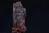 In the main area Dalagan agarwood deep water Xianglong Guanyin ornaments frankincense Sweet living room porch decoration collection