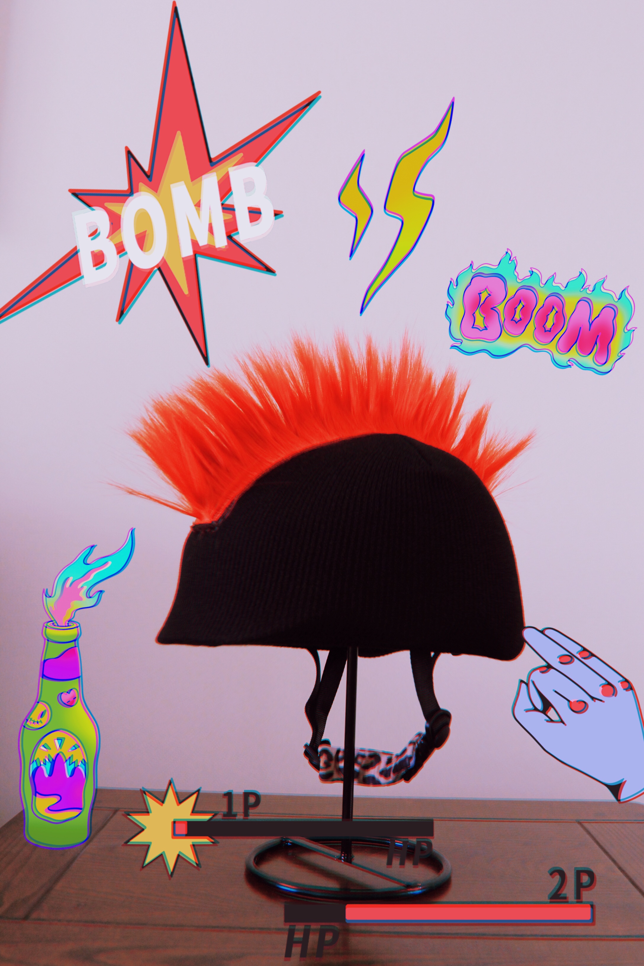 Mossi Hang Single Double Ski Ski Ski Sky Sky Hat Helmet Hat Selected Hands