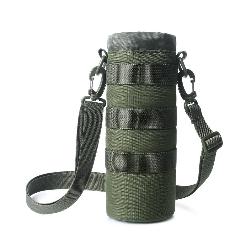 Field portable water bottle cover protective cover tactical accessory belt bag cross-body shoulder bottle bag insulated sleeve water cup sleeve bag