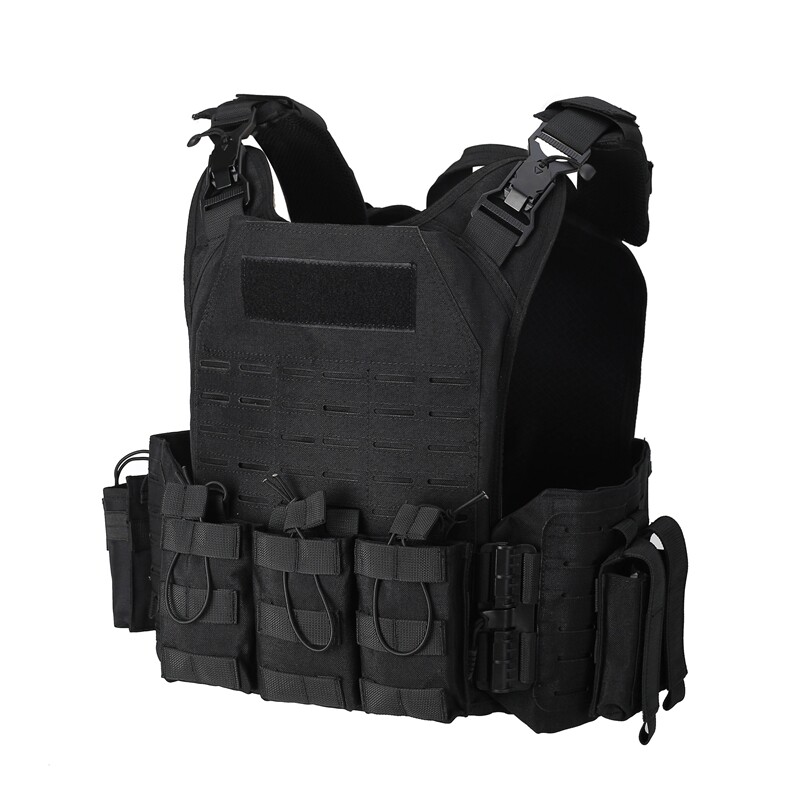 Outdoor Tactical waistcoat waistcoat waistcoat Anti-armor bulletproof bulletproof vest reloading cos equipped molle bag 