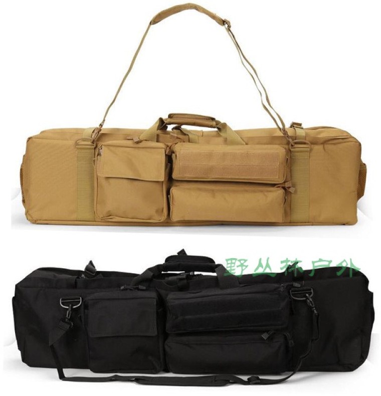 Double Hand Inclined Cross Multifunction Gun Bag CS Equipped Special Bag Tactical Absorbent Bullet Gun Gun Bag NERF Soft Egg Snatched Bag