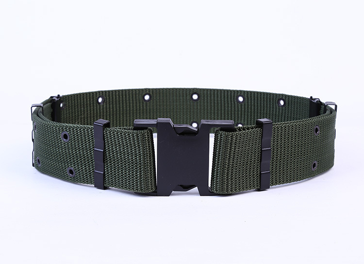 Double Row Holes Thickening Tactical Girdle Male Multifunction Military Fans Outdoor Belt Special Soldiers For Training Nylon Camouflate Pants