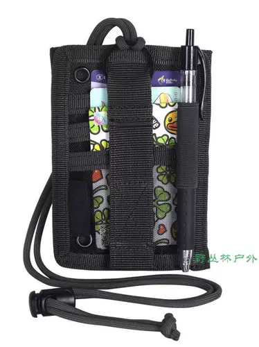 Дорожный тактический картхолдер, бейджик, ремешок