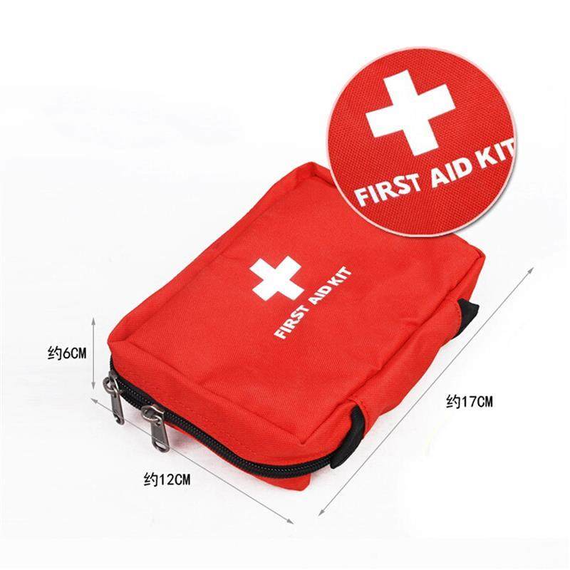 [USD 11.00] Outdoor Car First Aid Kit Camping Survival Bag Travel