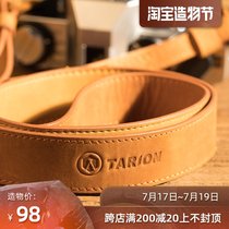 tarion micro single camera leather strap cam-in vintage first layer cowhide handmade SLR lanyard decompression shoulder strap