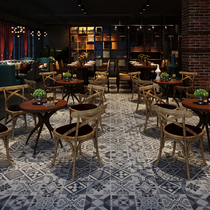 Nordic retro tiles Restaurant Cement tiles Flower bed and breakfast chain All-ceramic floor tiles Hotel wall tiles Balcony tiles