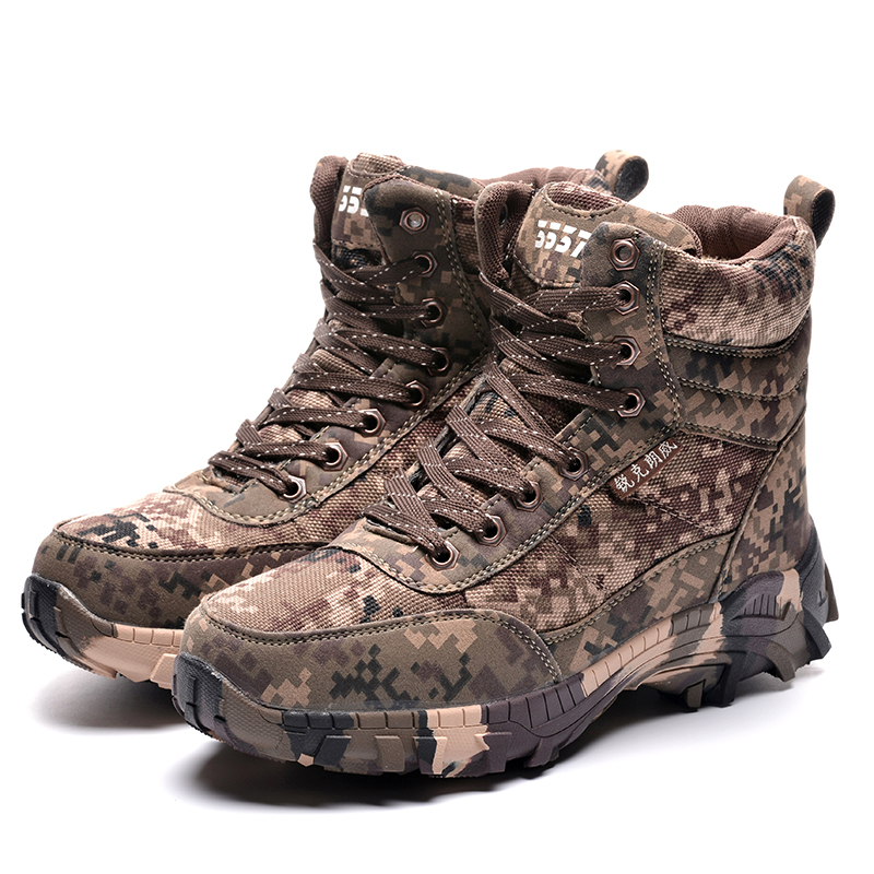 Boots militaires pour Lovers 3537   3535 en toile - chaud - Ref 1396813 Image 8