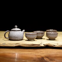 Ceramic handmade teapot suit Home Office Dragon Quanqing Porcelain Gg Kiln Ice Cracks Tea Maker Small Set Utiliti tea furniture