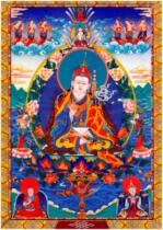 Custom Buddhist portraits Tibetan Buddhism South Without Lian Peanuts Portrait Lotus Division Statue like photographic paper Multi material Optional