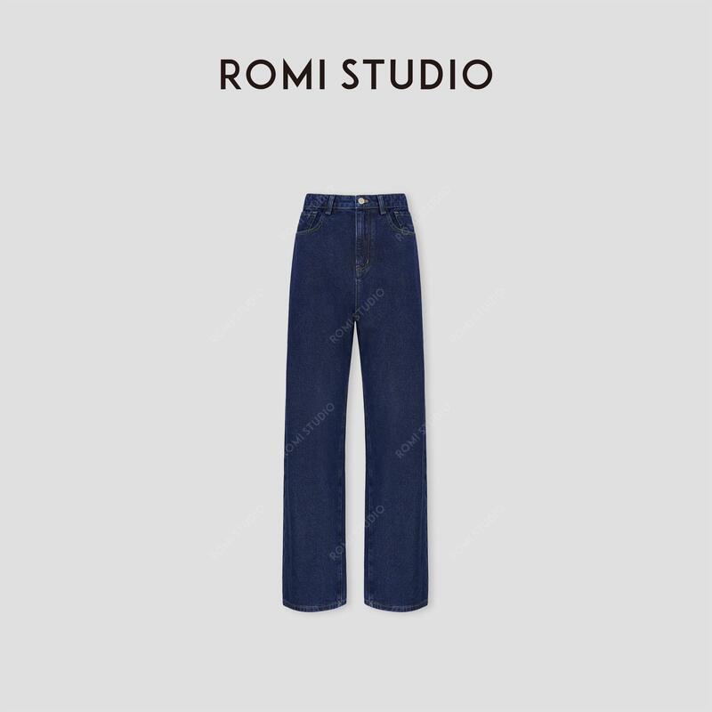 Romi Studio's "Straightforward Denim" High-Quality Long-Staple Slub Cotton Inner Fleece Rope-Dyed Jeans 431N0023 Romi Studio's "Straightforward Denim" High-Quality Long-Staple Slub Cotton Inner Fleece Rope-Dyed Jeans 431N0023