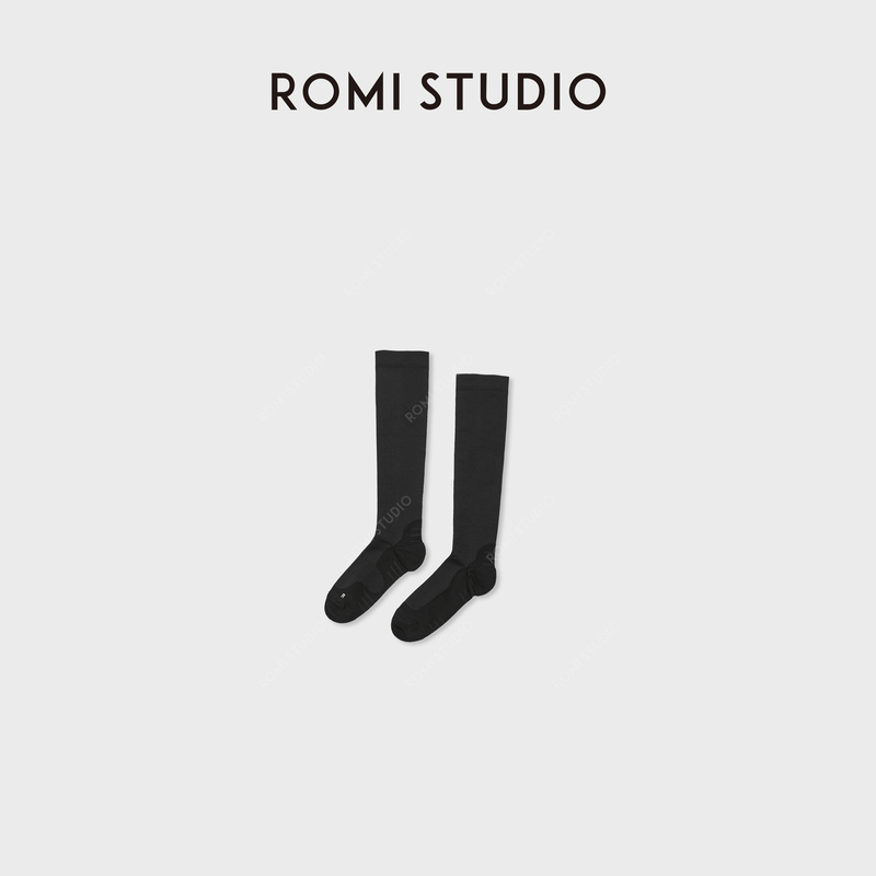 Romi Studio Compression Socks with Thickened Cotton Terry at the Toe and Heel, Mid-Calf Socks for All Seasons Rwdsp02333 Romi Studio Compression Socks with Thickened Cotton Terry at the Toe and Heel, Mid-Calf Socks for All Seasons Rwdsp02333