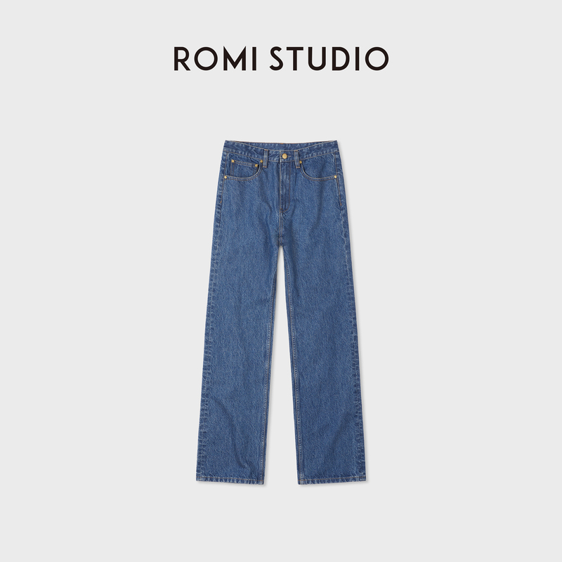 Romi Studio “70S” Skinny Straight-Leg Jeans Made from Turkish Imported Fabric Rwdrxy3839 Romi Studio “70S” Skinny Straight-Leg Jeans Made from Turkish Imported Fabric Rwdrxy3839