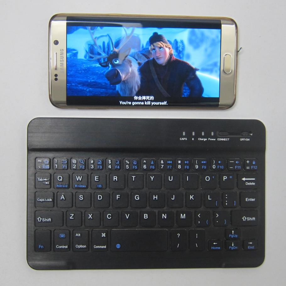 Mobile phone tablet wireless bluetooth keyboard Apple Samsung Huawei millet android universal three sizes