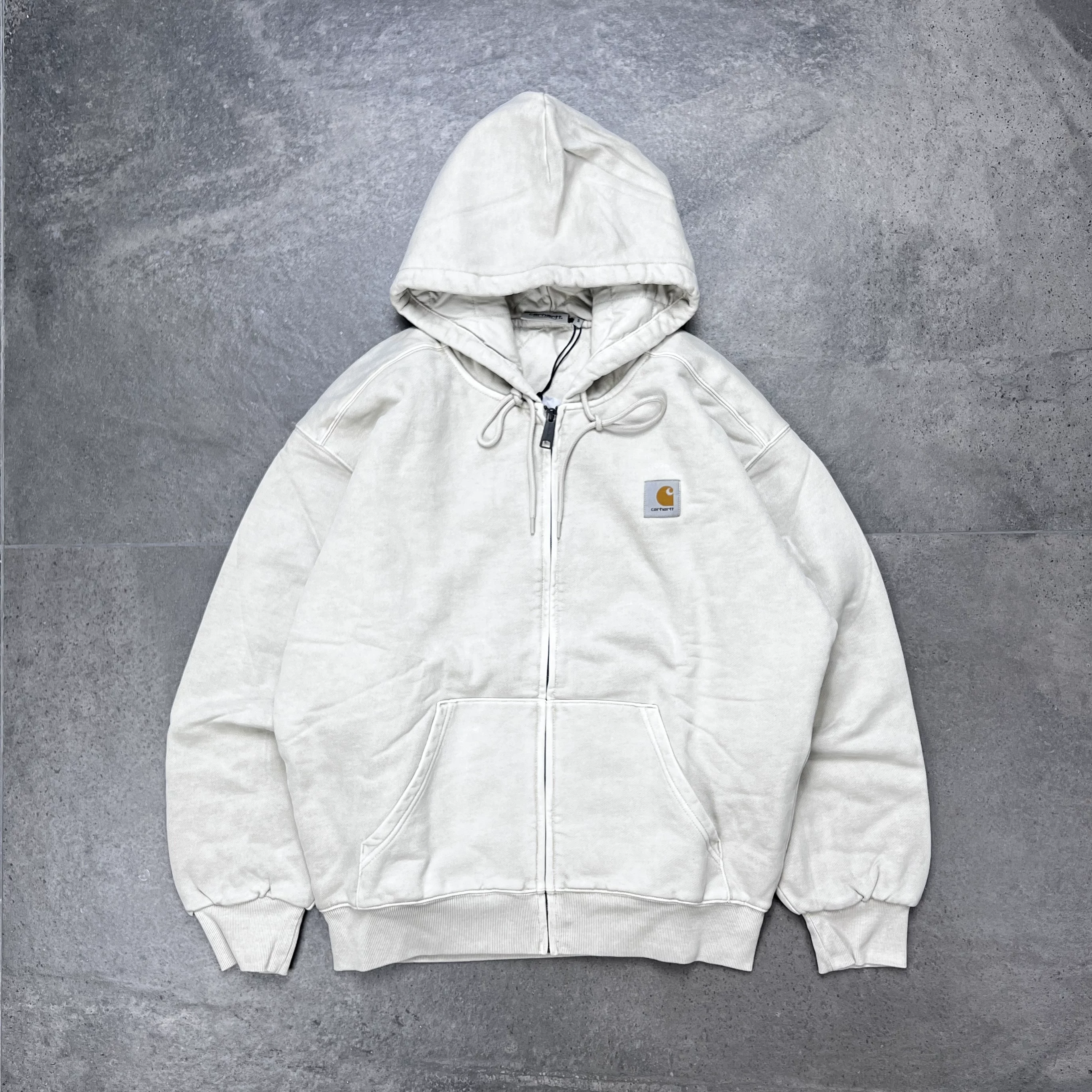 Спот куртка с капюшоном Carhartt WIP Vista, тяжелая молния, супер плотный хлопковый пиджак