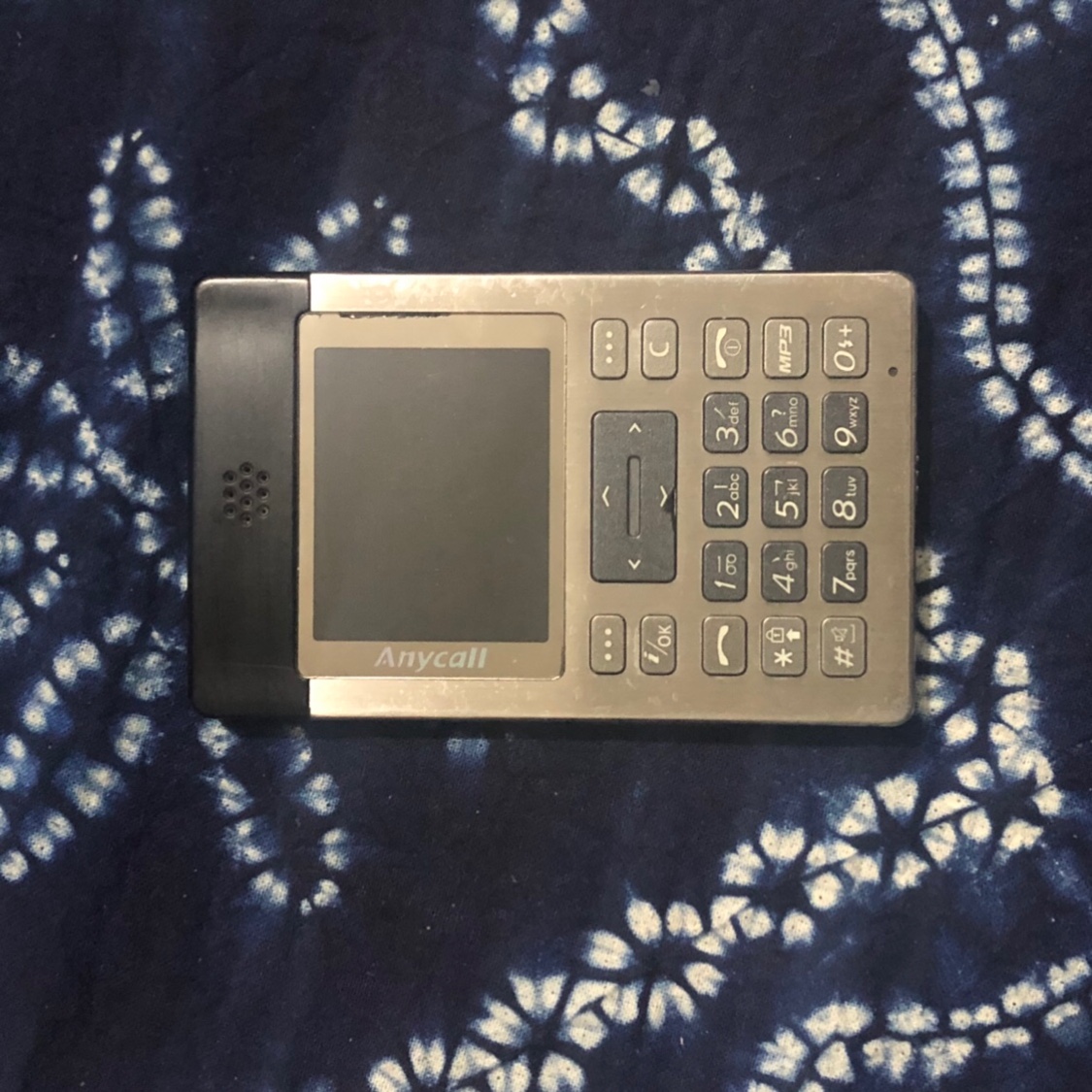 Second-hand Samsung P308P300 Classic Original Antique Nostalgia Metal Extravagant Card Leather Set Battery Cell Phone