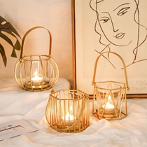 Incense Candle Totai Nordic Ins Wind Iron Art Candle Terrace Pendulum candlelight Candlelight dinner Home table Creative incense