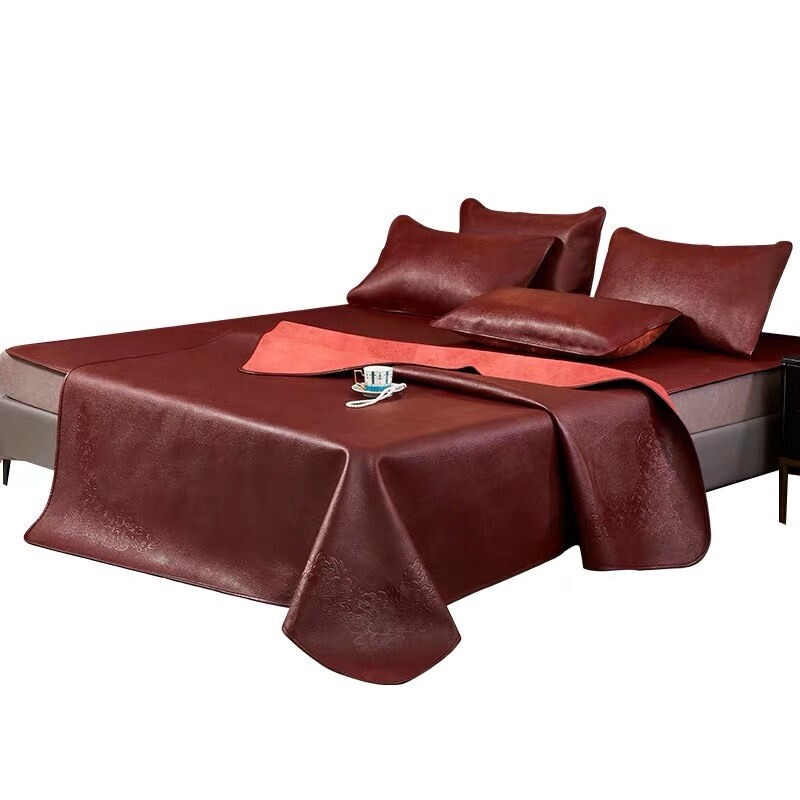 Cowhide Pillowcase Head Layer Buffalo Leather Pillowcase Double Pillowcase Single Cowhide Head Layer Leather Pillowcase