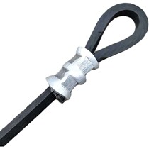 Truck wire rope black rubber wire rope truck brake rope bag rubber head wire rope tie rope sealing car