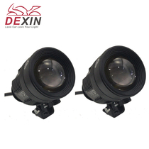 Motorcycle spot light 60W far and near light adjustment flash bracket switch 12V BMW Harley spring breeze