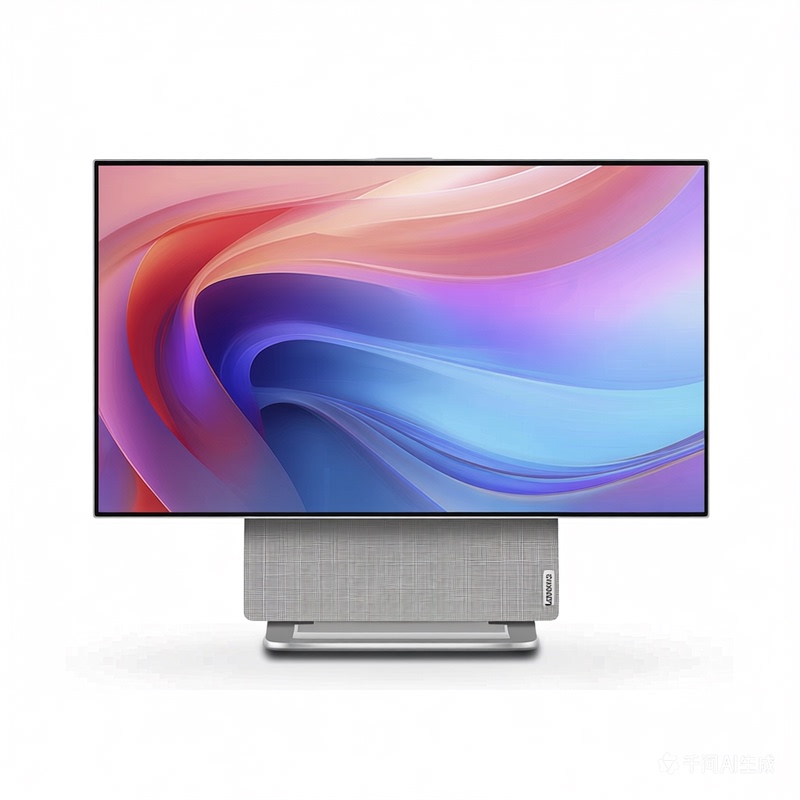 Lenovo Yoga27 All-In-One Desktop Computer Ryzen R7-8845H for Home and Office Use, High-Performance, Rotatable, Adjustable Height, Ai