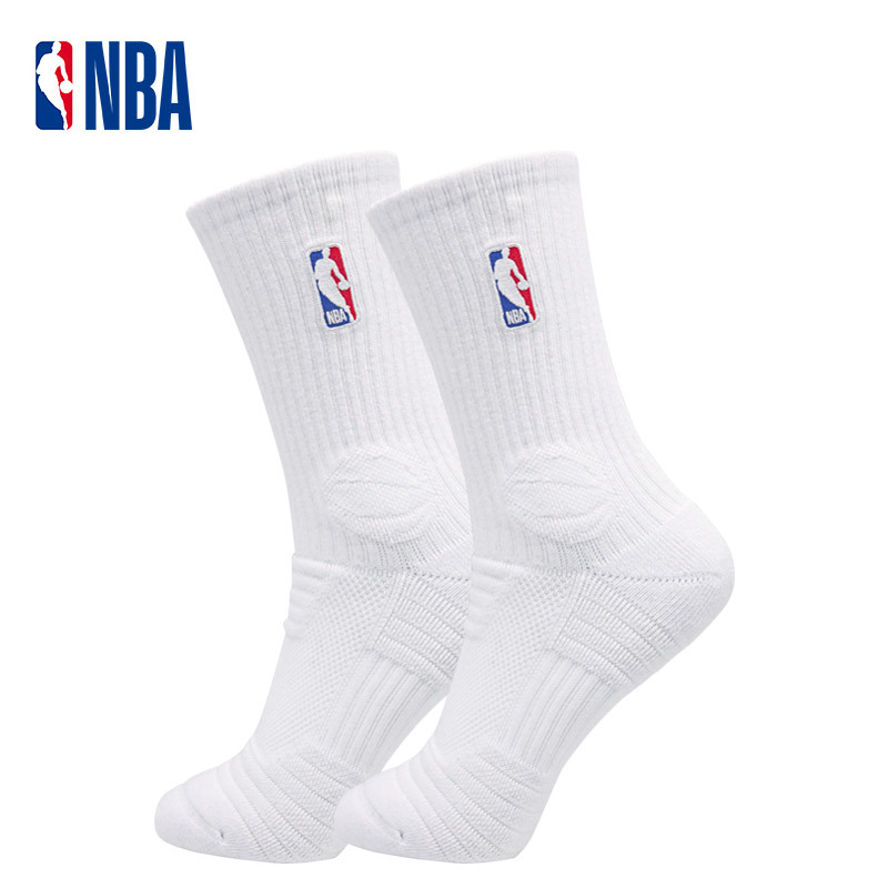 New Nba Basketball Socks for Men, Genuine High-Top American Elite Socks, High-Wrap Men's Long Sports Socks, 1 Pair
